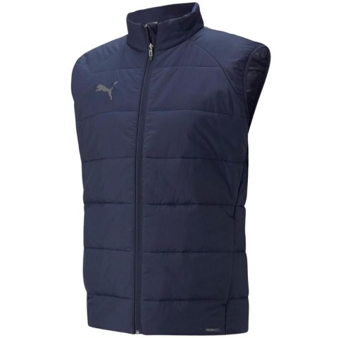 Kamizelka męska Puma Team Liga Vest Jacket granatowa 657968 06 M Kamizelka męska Puma Team Liga Vest Jacket granatowa 657968 06 M