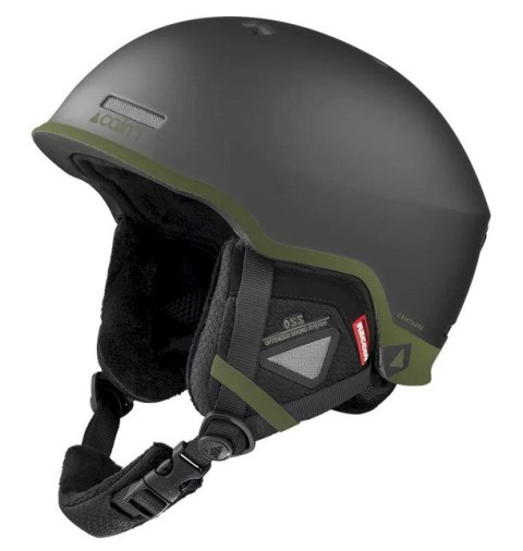 CAIRN KASK CENTAURE RESCUE MAT BLACK KHAKI 56/58 CAIRN KASK CENTAURE RESCUE MAT BLACK KHAKI 56/58