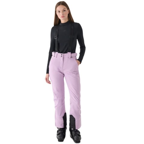 Spodnie narciarskie damskie 4F F0754 jasny fiolet 4FWAW24TFTRF0754 52S L Spodnie narciarskie damskie 4F F0754 jasny fiolet 4FWAW24TFTRF0754 52S L