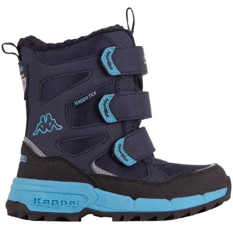 Buty dla dzieci Kappa Vipos Tex granatowo-niebieskie 260902K 6766 Buty dla dzieci Kappa Vipos Tex granatowo-niebieskie 260902K 6766