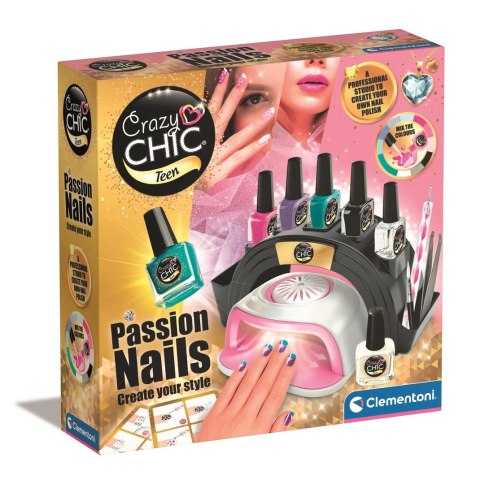 Clementoni Crazy chic. Salon stylizacji paznokci 50852 Clementoni Crazy chic. Salon stylizacji paznokci 50852