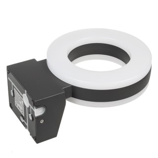 Lampa LED Maclean, ścienna, z czujnikiem PIR, PC+ALU, 20W, 1700lm, IP65, Neutral White 4000K, szara, MCE365