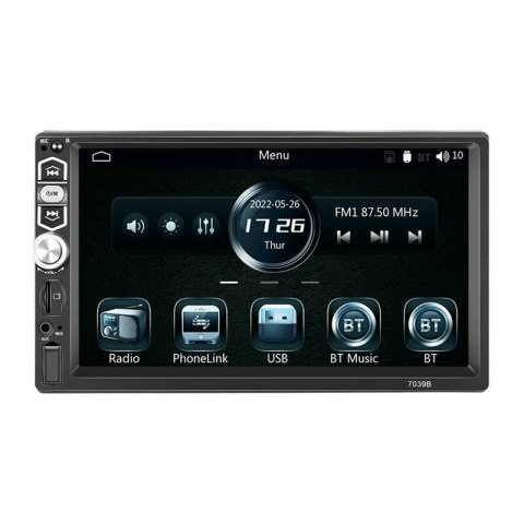 Monitor samochodowy 7.0" Podofo A3061 Carplay&Android Auto, Bluetooth 5.1 Monitor samochodowy 7.0" Podofo A3061 Carplay&Android Auto, Bluetooth 5.1