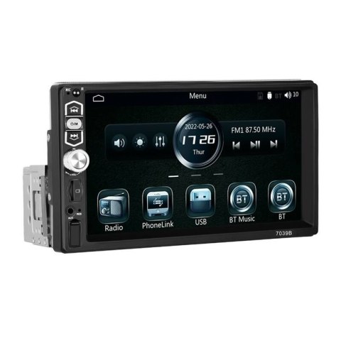 Monitor samochodowy 7.0" Podofo A3061 Carplay&Android Auto, Bluetooth 5.1 Monitor samochodowy 7.0" Podofo A3061 Carplay&Android Auto, Bluetooth 5.1