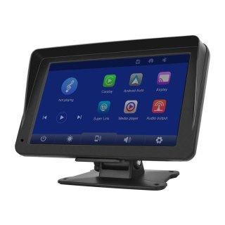 Monitor samochodowy 7.0" Podofo A3327 Carplay/Airplay/Android Auto, Bluetooth, Mirror Link