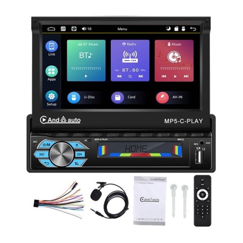Monitor samochodowy 9.0" Podofo A3012 Carplay&Android Auto, Bluetooth, GPS, WIFI, USB