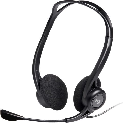 Słuchawki z mikrofonem Logitech 960 981-000100 (kolor czarny) Słuchawki z mikrofonem Logitech 960 981-000100 (kolor czarny)
