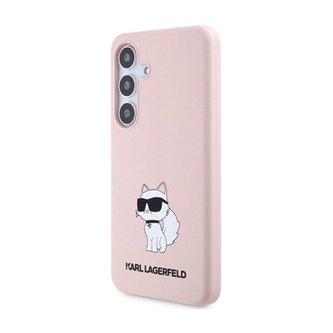 Karl Lagerfeld Silicone Choupette - Etui Samsung Galaxy S24+ (różowy)