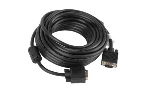 Kabel Lanberg CA-VGAC-10CC-0100-B (D-Sub (VGA) M - D-Sub (VGA) M; 10m; kolor czarny) Kabel Lanberg CA-VGAC-10CC-0100-B (D-Sub (VGA) M - D-Sub (VGA) M; 10m; kolor czarny)
