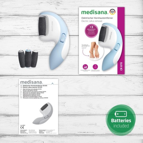 Pilnik do pięt Medisana CR 870