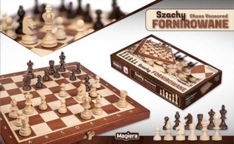 Szachy fornirowane MAGIERA Szachy fornirowane MAGIERA