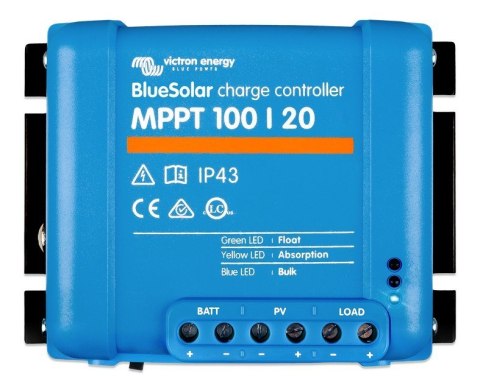 Victron Energy Regulator ładowania Blue Solar MPPT 100V/20A Victron Energy Regulator ładowania Blue Solar MPPT 100V/20A