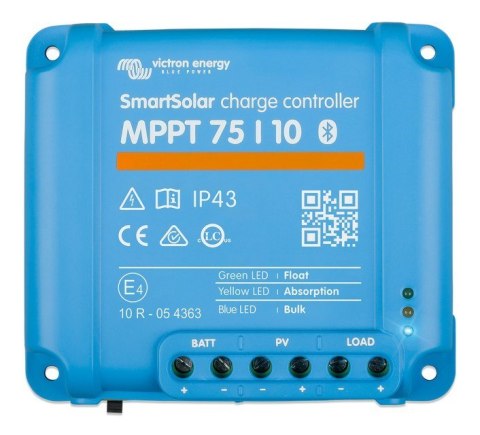 Victron Energy Regulator ładowania Smart 75V/10A BlueTooth Victron Energy Regulator ładowania Smart 75V/10A BlueTooth