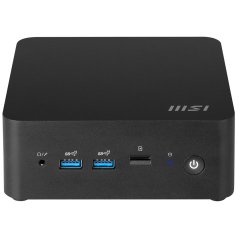 MSI Cubi NUC 1M-003EU i3-100U 8GB SSD512GB Intel UHD Graphics AX211 WiFi 6E Windows 11 Pro Black