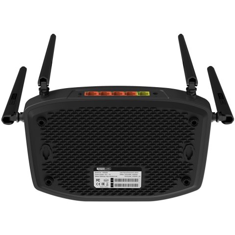 TOTOLINK X5000R AX1800 WIRELESS DUAL BAND GIGABIT ROUTER vlan router bezprzewodowy Gigabit Ethernet Dual-band (2.4 GHz/5 GHz) Cz