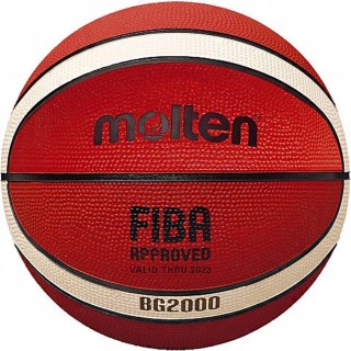 Piłka do koszykówki Molten B5G2000 FIBA brązowa rozm. 5