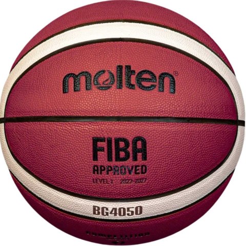 Piłka koszykowa Molten Fiba brązowa B5G4050 5 Piłka koszykowa Molten Fiba brązowa B5G4050 5