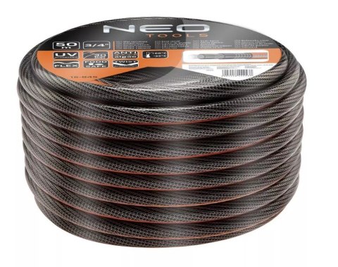 Wąż ogrodowy Neo Tools 3/4" x 50m 6 warstw Wąż ogrodowy Neo Tools 3/4" x 50m 6 warstw