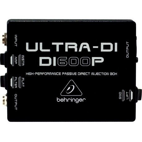 Behringer ULTRA-DI DI600P moduł audio Behringer ULTRA-DI DI600P moduł audio