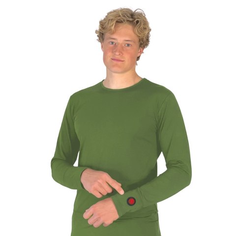 Glovii GJ1CS koszula/top Bluza Wycięcie pod szyją Długi rękaw Elastan, Poliester Glovii GJ1CS koszula/top Bluza Wycięcie pod szyją Długi rękaw Elastan, Poliester