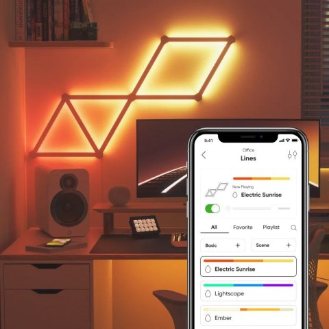 Nanoleaf NL59-K-0002LW-9PK-EU oświetlenie nastrojowe Nanoleaf NL59-K-0002LW-9PK-EU oświetlenie nastrojowe