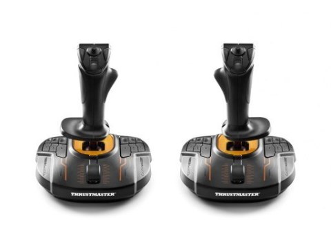 Thrustmaster T.16000M FCS SPACE SIM DUO Czarny, Pomarańczowy USB Joystick Analogowa/Cyfrowa PC Thrustmaster T.16000M FCS SPACE SIM DUO Czarny, Pomarańczowy USB Joystick Analogowa/Cyfrowa PC
