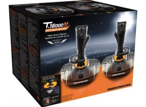 Thrustmaster T.16000M FCS SPACE SIM DUO Czarny, Pomarańczowy USB Joystick Analogowa/Cyfrowa PC Thrustmaster T.16000M FCS SPACE SIM DUO Czarny, Pomarańczowy USB Joystick Analogowa/Cyfrowa PC