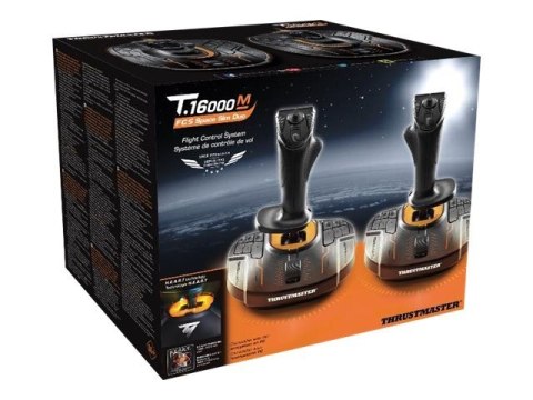 Thrustmaster T.16000M FCS SPACE SIM DUO Czarny, Pomarańczowy USB Joystick Analogowa/Cyfrowa PC Thrustmaster T.16000M FCS SPACE SIM DUO Czarny, Pomarańczowy USB Joystick Analogowa/Cyfrowa PC