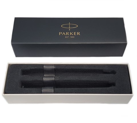 Parker 2093215 zestaw piór Czarny, Srebrny 2 szt.