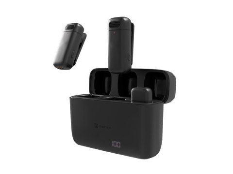 Mikrofon Natec HOPPER krawatowy bezprzewodowy USB-C (2szt.) Mikrofon Natec HOPPER krawatowy bezprzewodowy USB-C (2szt.)