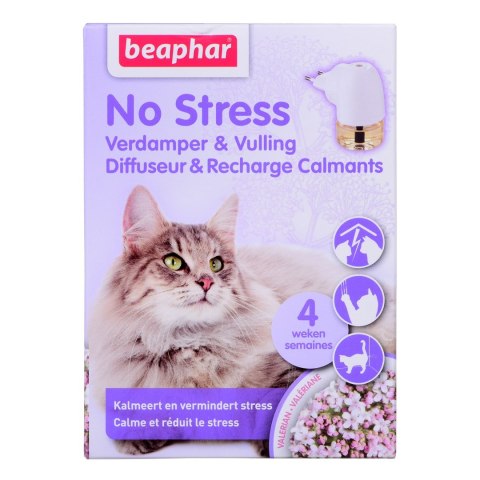 Beaphar No Stress Calming Diffuser Cat - aromatyzer behawioralny dla kotów - 30 ml Beaphar No Stress Calming Diffuser Cat - aromatyzer behawioralny dla kotów - 30 ml
