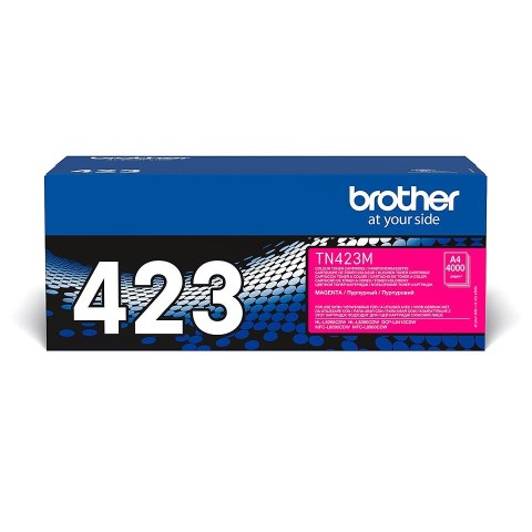 Toner Brother czerwony TN423M=TN-423M, 4000 str. Toner Brother czerwony TN423M=TN-423M, 4000 str.