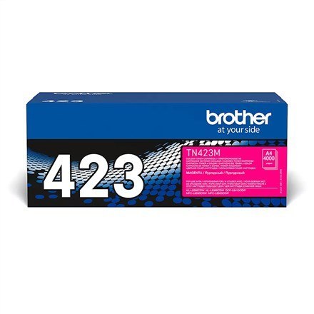 Toner Brother czerwony TN423M=TN-423M, 4000 str. Toner Brother czerwony TN423M=TN-423M, 4000 str.