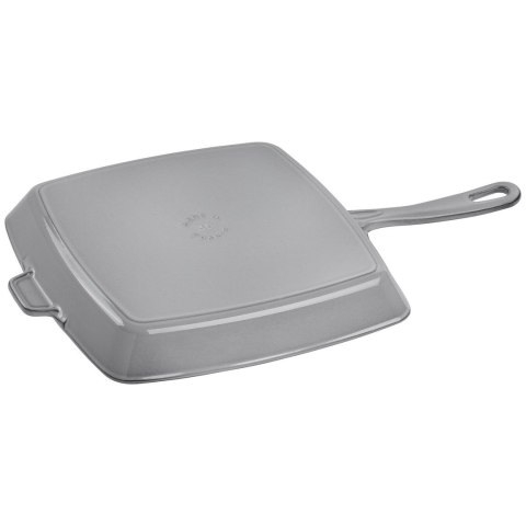 Kwadratowa patelnia żeliwna grillowa STAUB 40501-109-0 - grafitowa 30 cm Kwadratowa patelnia żeliwna grillowa STAUB 40501-109-0 - grafitowa 30 cm